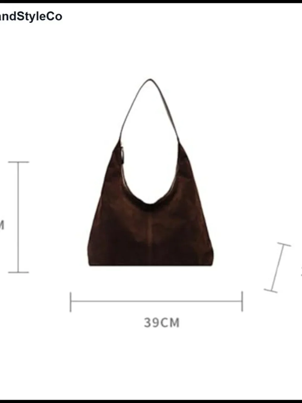 Faux Leather Hobo Shoulder Bag Large Tote Retro Handbag Top Handle Satchel